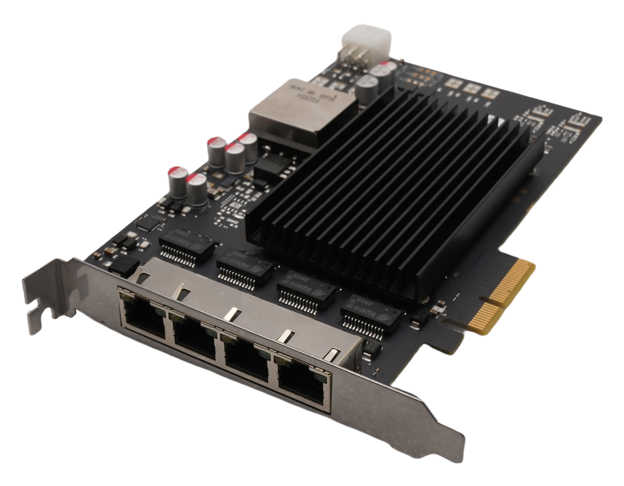  Four-port 2.5G Network Card, POE
