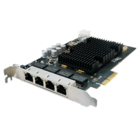  Four-port POE network card full-height V2.0
