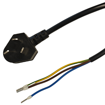  AC power cord_GB_Curved triple plug_open_2m
