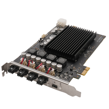 PCIELight Source control card, 4 channels, 50W input/42W output, with trigger