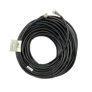  High flexible 12pin power cord, 12pin P10 aerial plug turn open, 5 meters, tank chain occasions
