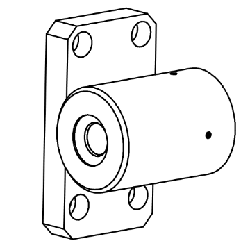 MV-LE202 accessory kit, including laser module and adapter